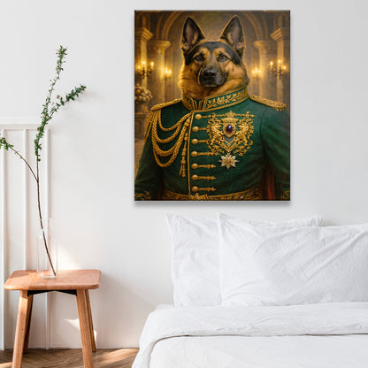Custom Photo Dog Royal Style 11 Canvas Gift For Dog Lovers