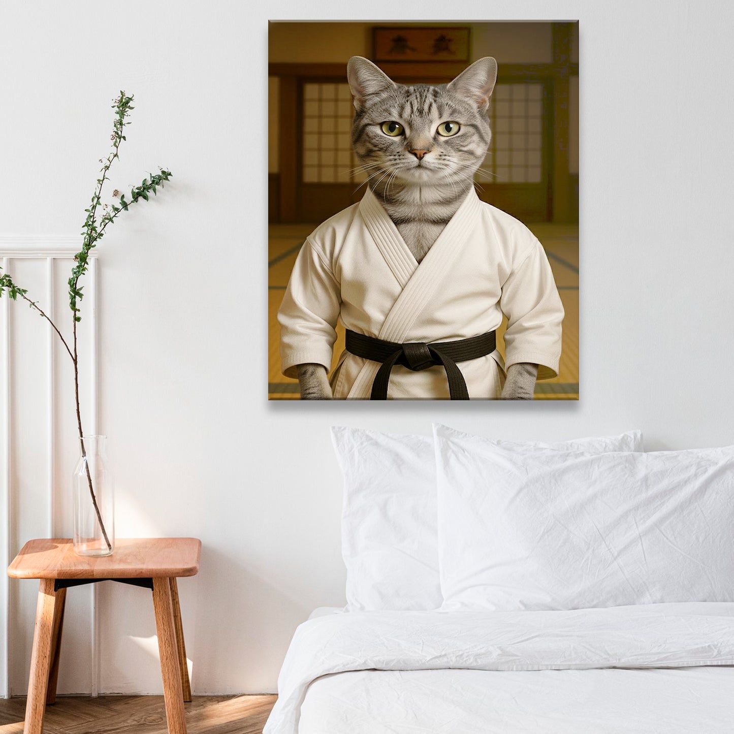 Custom Photo Karate Canvas Canvas Gift For Canvas Lovers