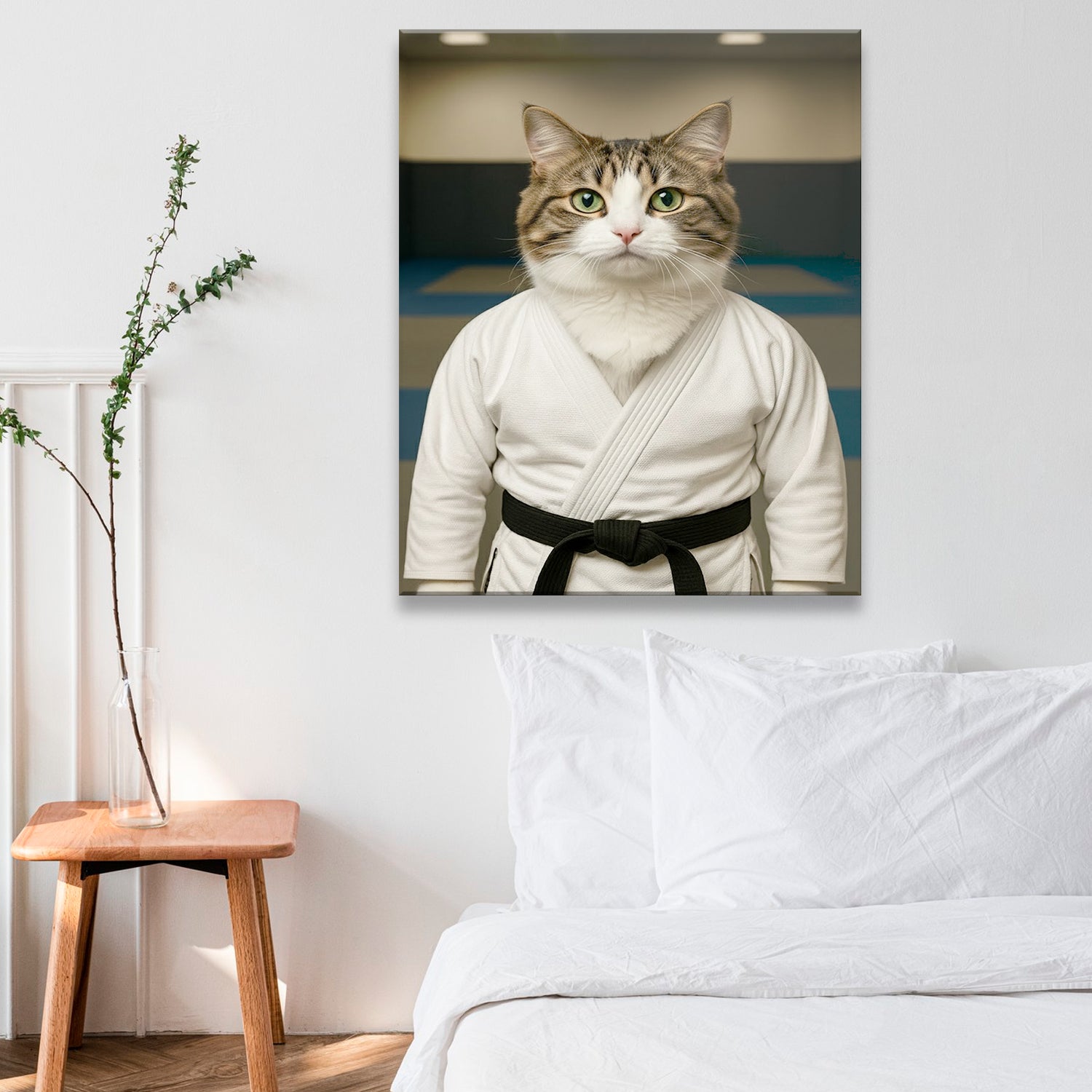 Custom Photo Jiu Jitsu Canvas Canvas Gift For Canvas Lovers