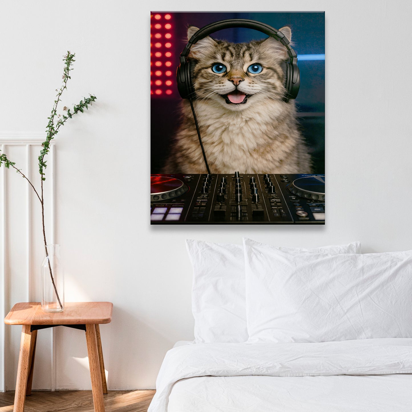 Custom Photo Dj Canvas Canvas Gift For Canvas Lovers