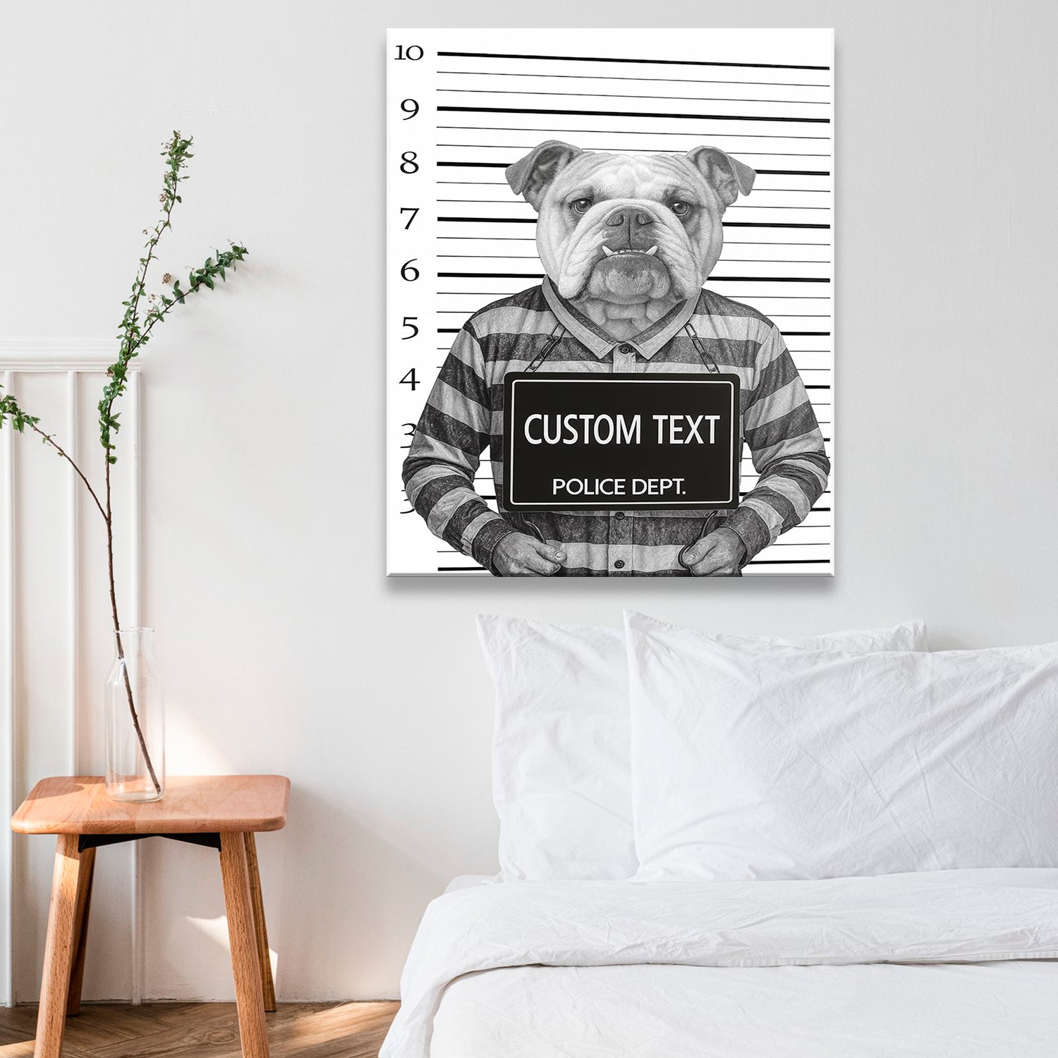Custom Photo Dog Wanted By Pawlice Canvas _ Gifts For Dog Lovers