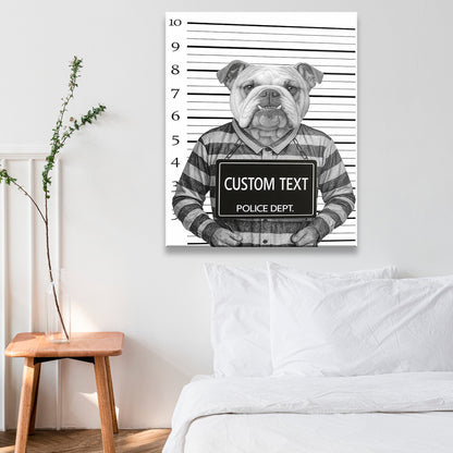 Custom Photo Dog Wanted By Pawlice Canvas _ Gifts For Dog Lovers