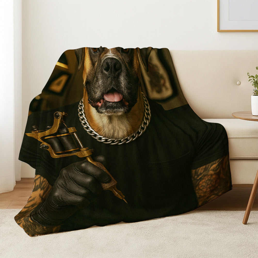 Custom Photo Tatoo Artist Dog Gift For Dog Lovers