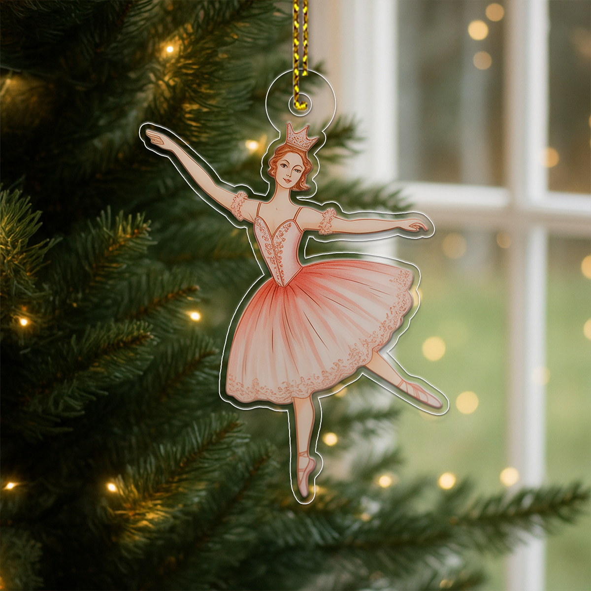 Princess Acrylic Ornament