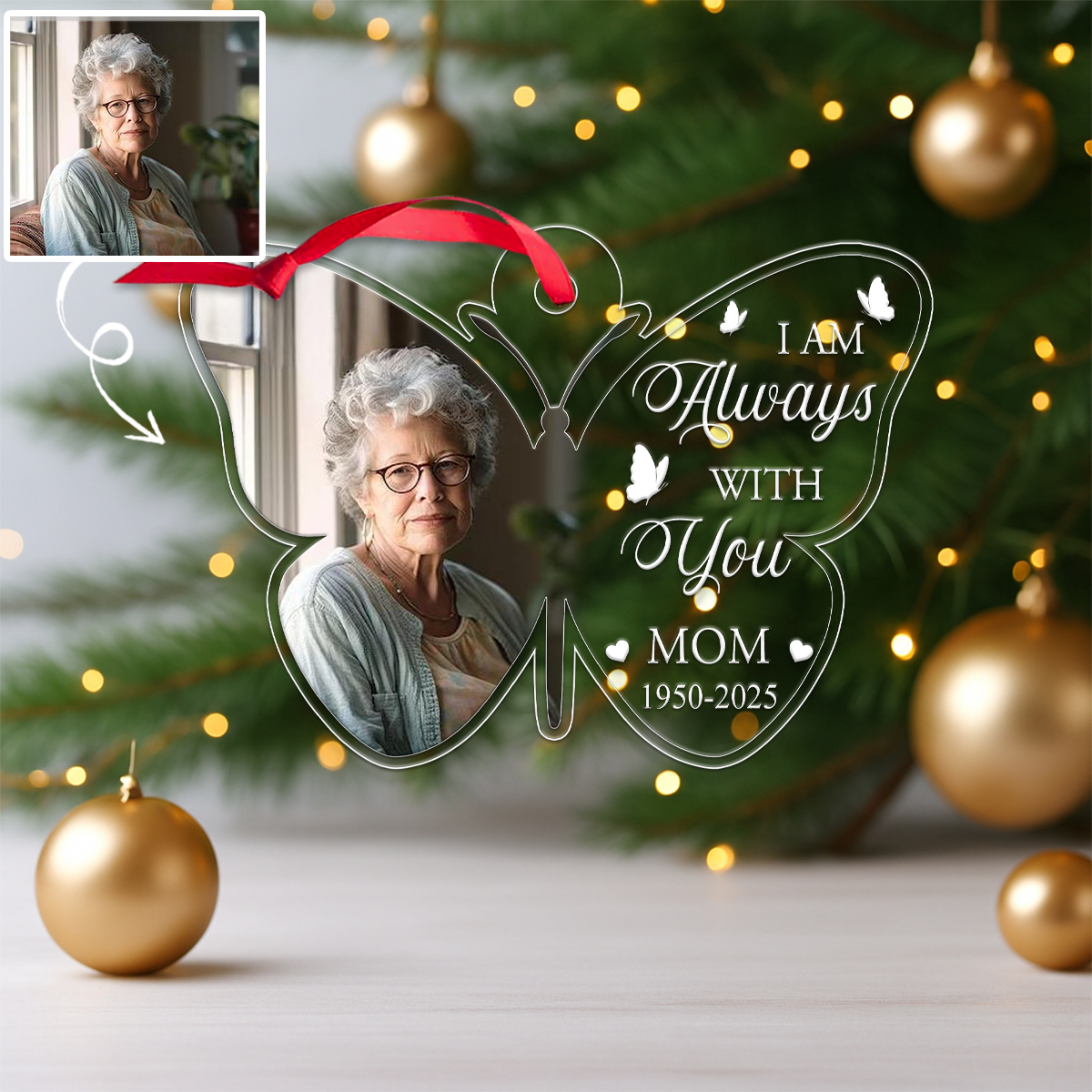 Custom Photo Mom Memorial
