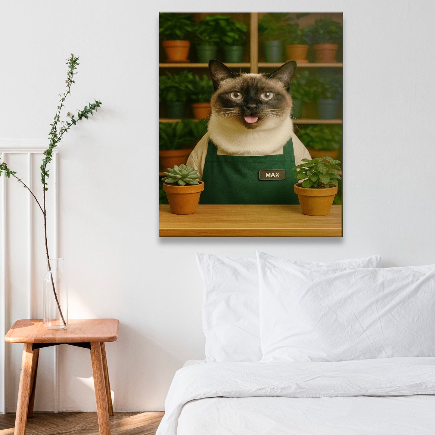 Custom Photo Gardener Canvas Canvas Gift For Canvas Lovers