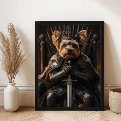 Custom Photo Royal Pet Portrait