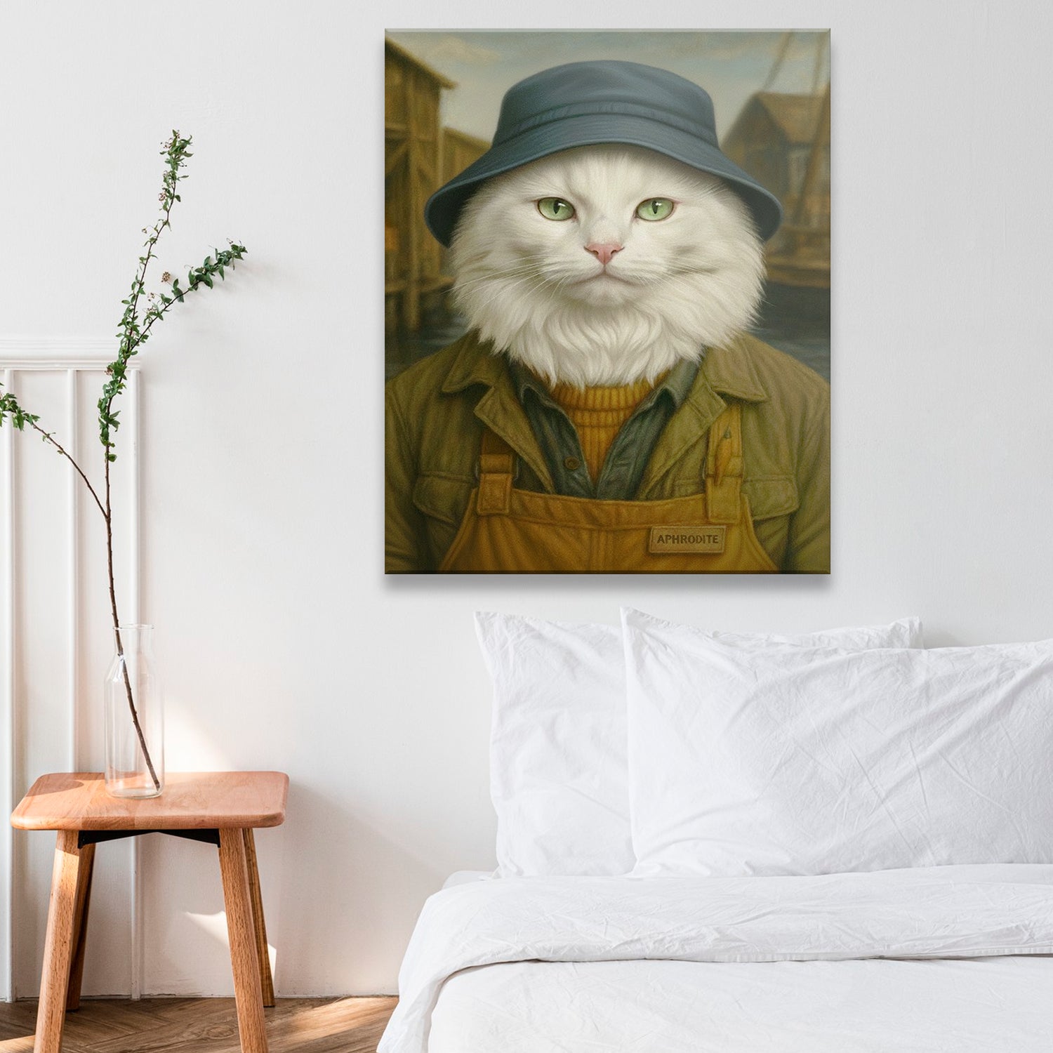 Custom Photo Fisherman Canvas Canvas Gift For Canvas Lovers