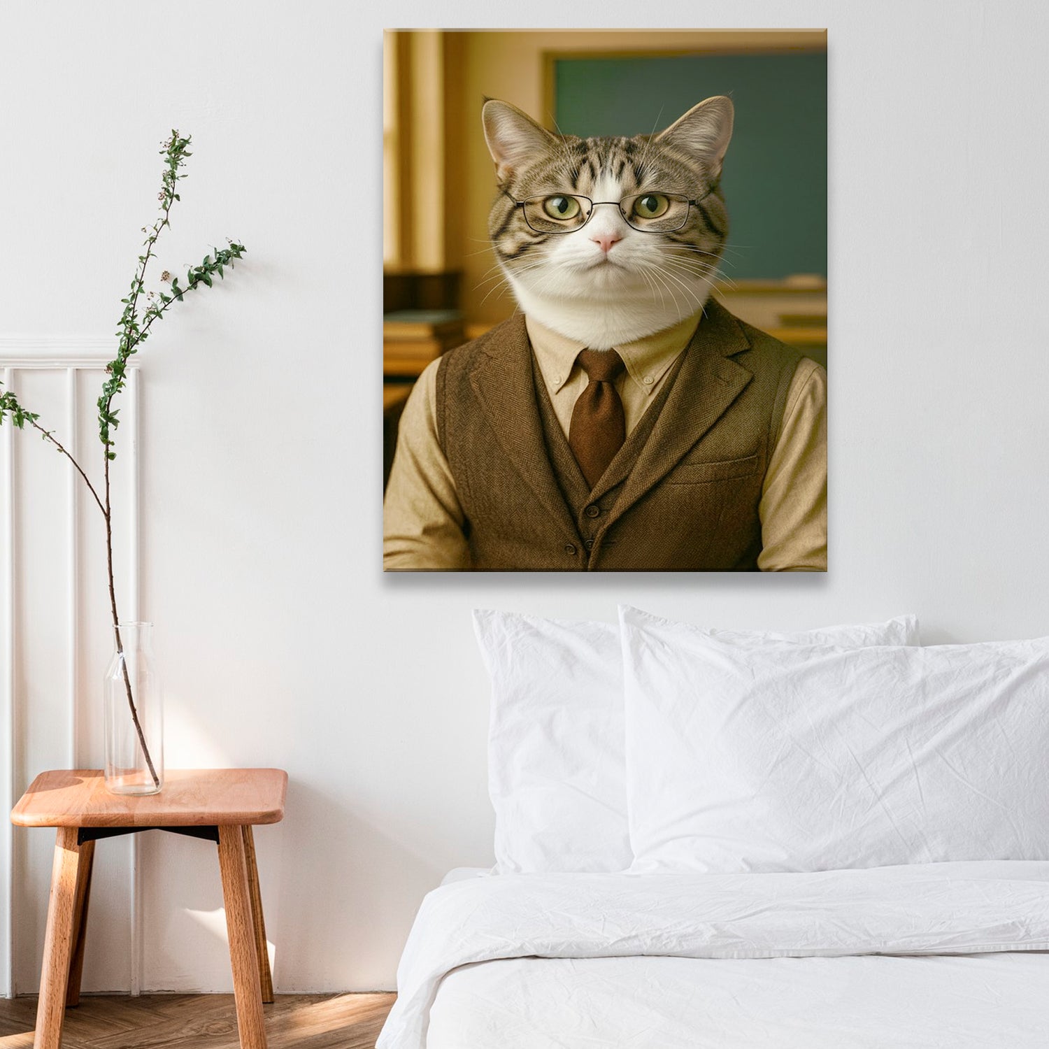 Custom Photo Professor Teacher Canvas Canvas Gift For Canvas Lovers