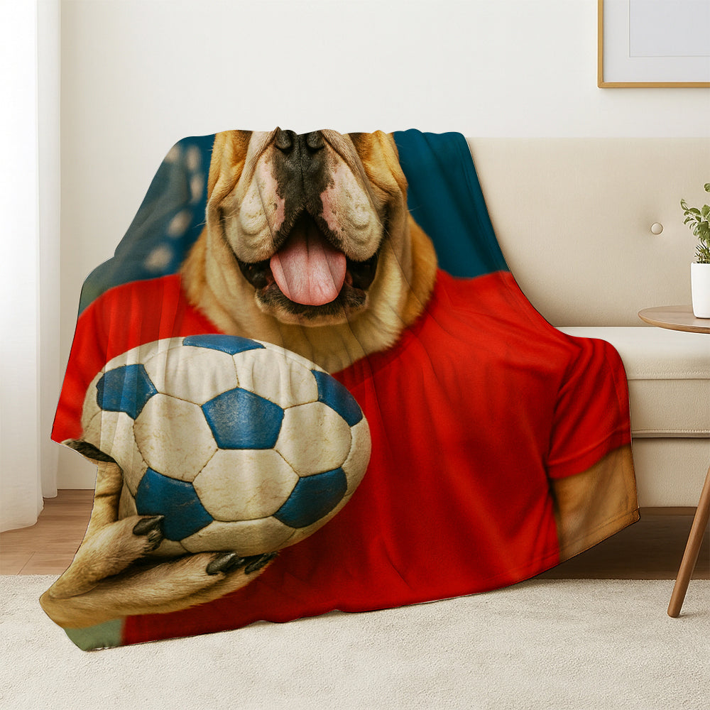 Custom Photo Handball Dog Canvas