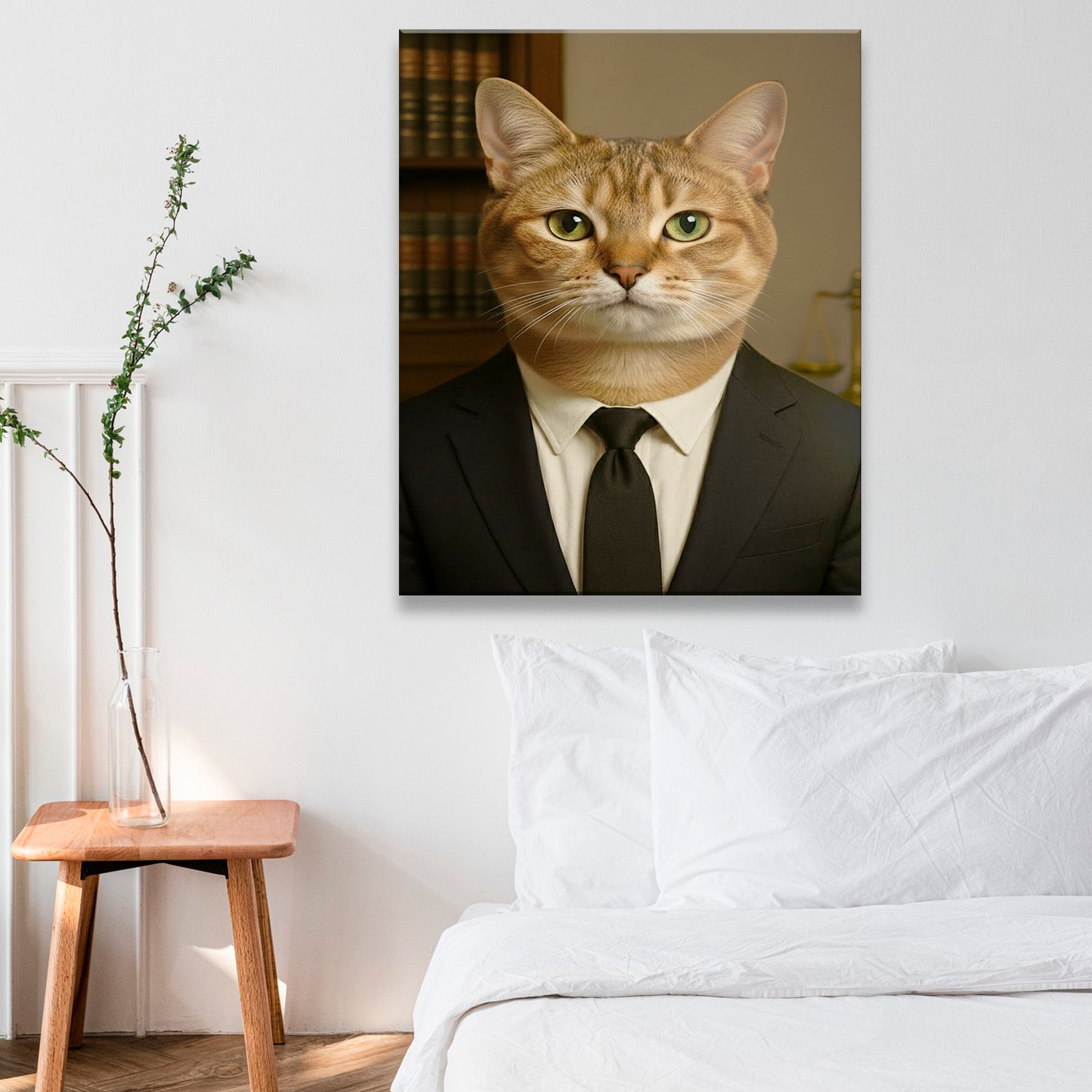 Custom Photo Lawyer Canvas Canvas Gift For Canvas Lovers