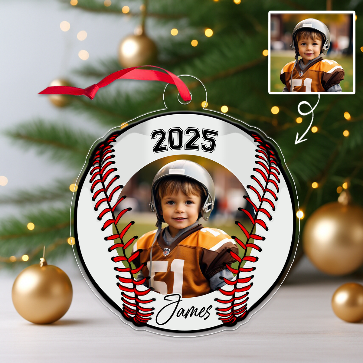 Custom Photo Baseball Player 2025
