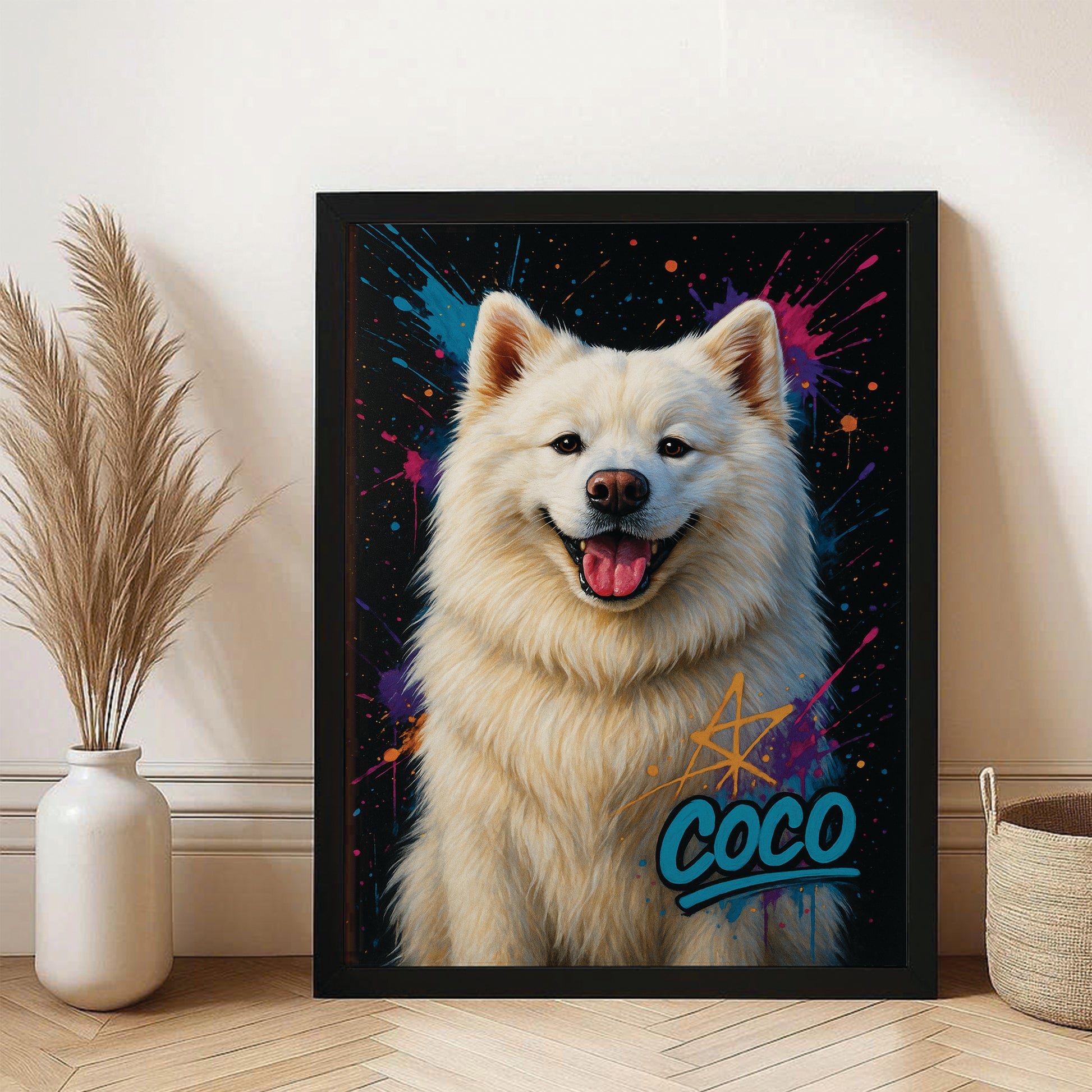 Custom Pet Portrait Contemporary