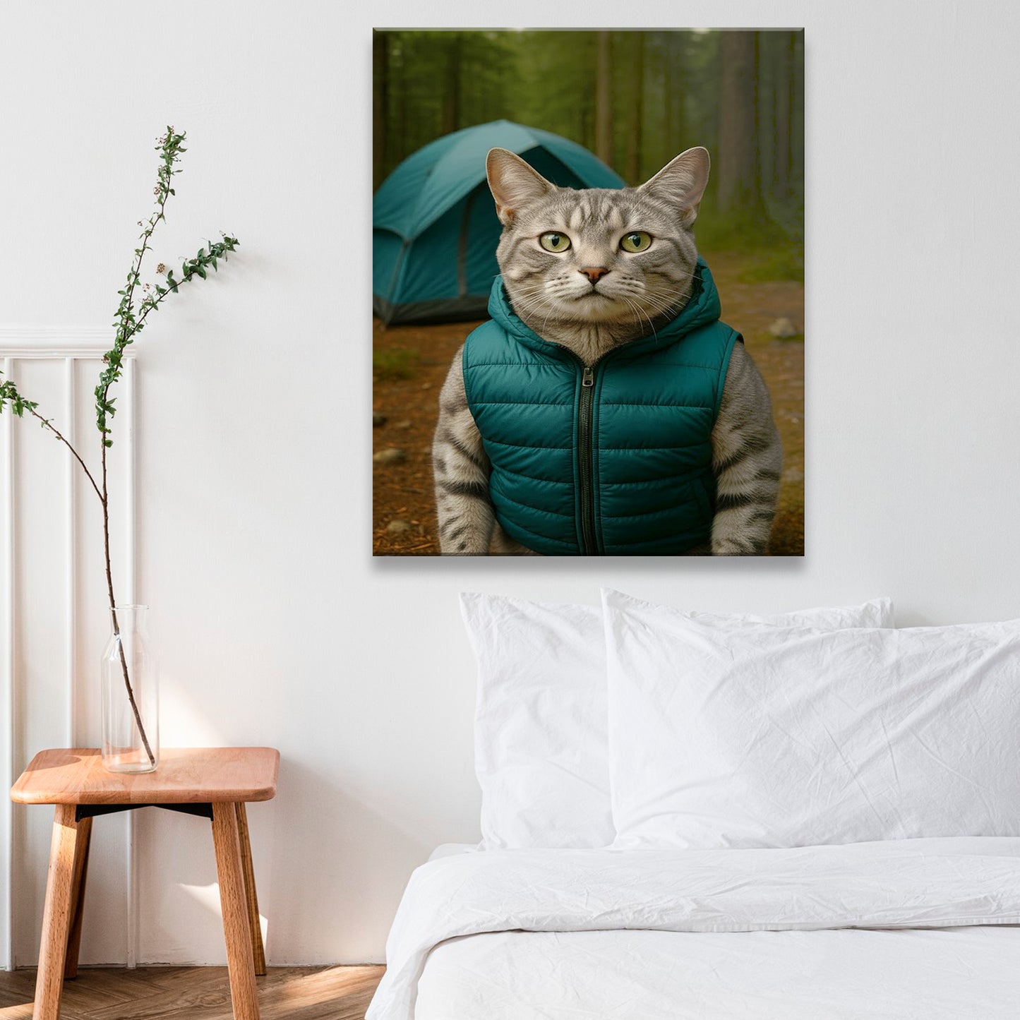 Custom Photo Canvas Camping Canvas Gift For Canvas Lovers