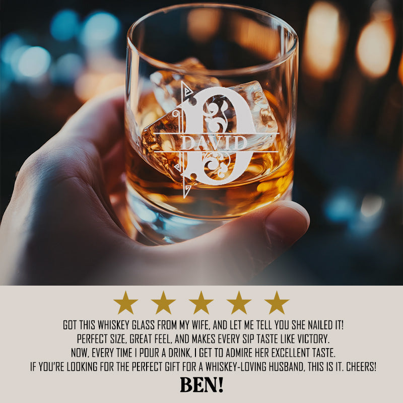 TNG180 Custom Wedding Whiskey Glass, Gift for Best Man, Groomsman Gift, Best Man Wedding Glass