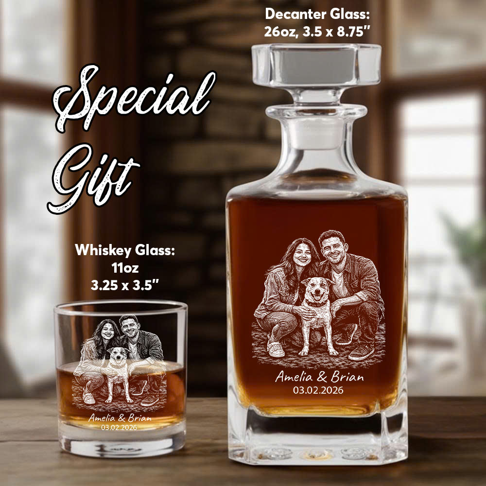 Custom Photo Couple Wine Glass, Personalized Romantic Gift for Husband Wife THUC99