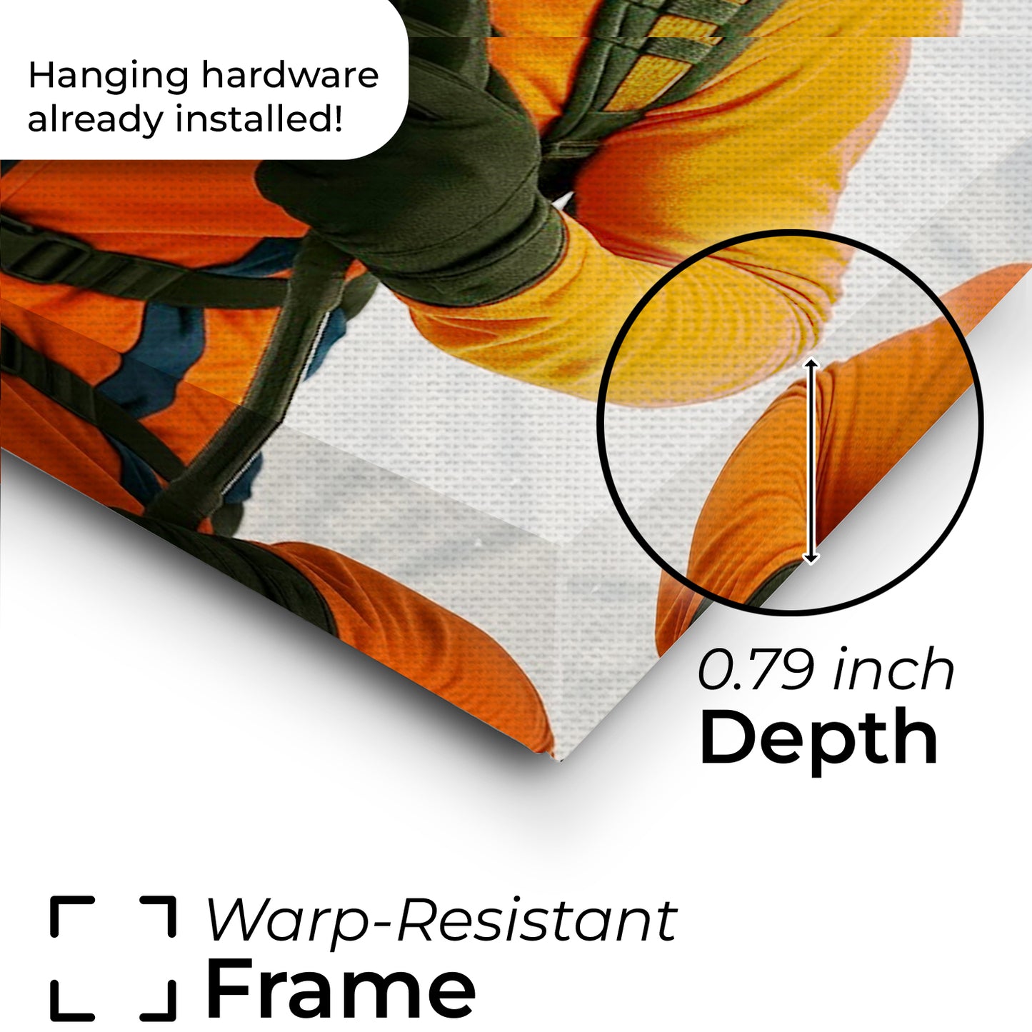 Custom Photo Biathlete Cross Country Skiing Cat Canvas Gift For Cat Lovers