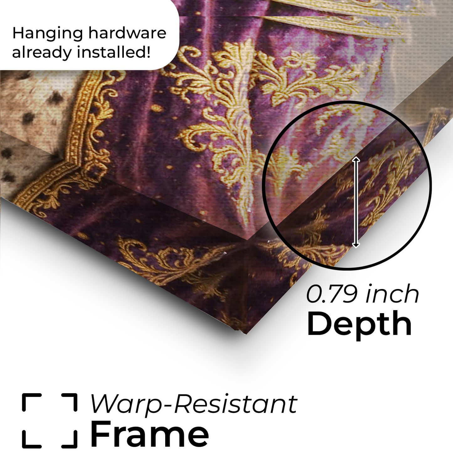 Custom Photo Queen King Cat Canvas Gift For Cat Lovers