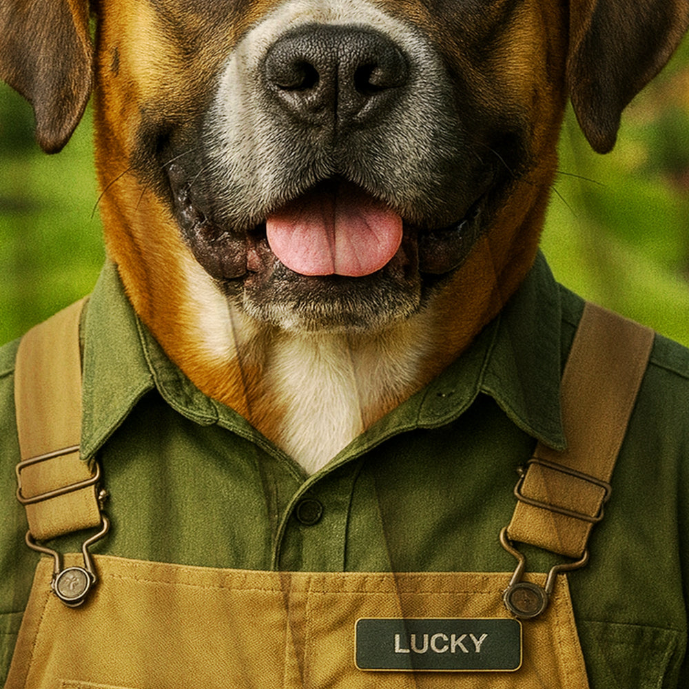 Custom Photo Gardener 2 Dog BlanketGift For Dog Lovers