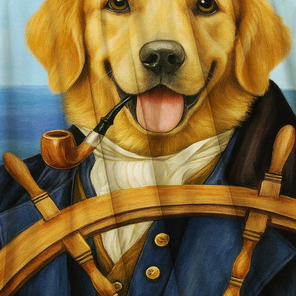 Custom Photo Sailor Dog BlanketGift For Dog Lovers