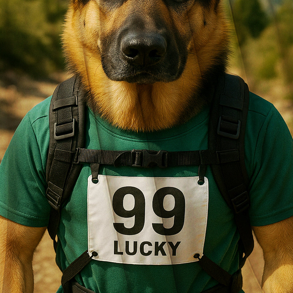 Custom Photo Trail Runner Dog BlanketGift For Dog Lovers