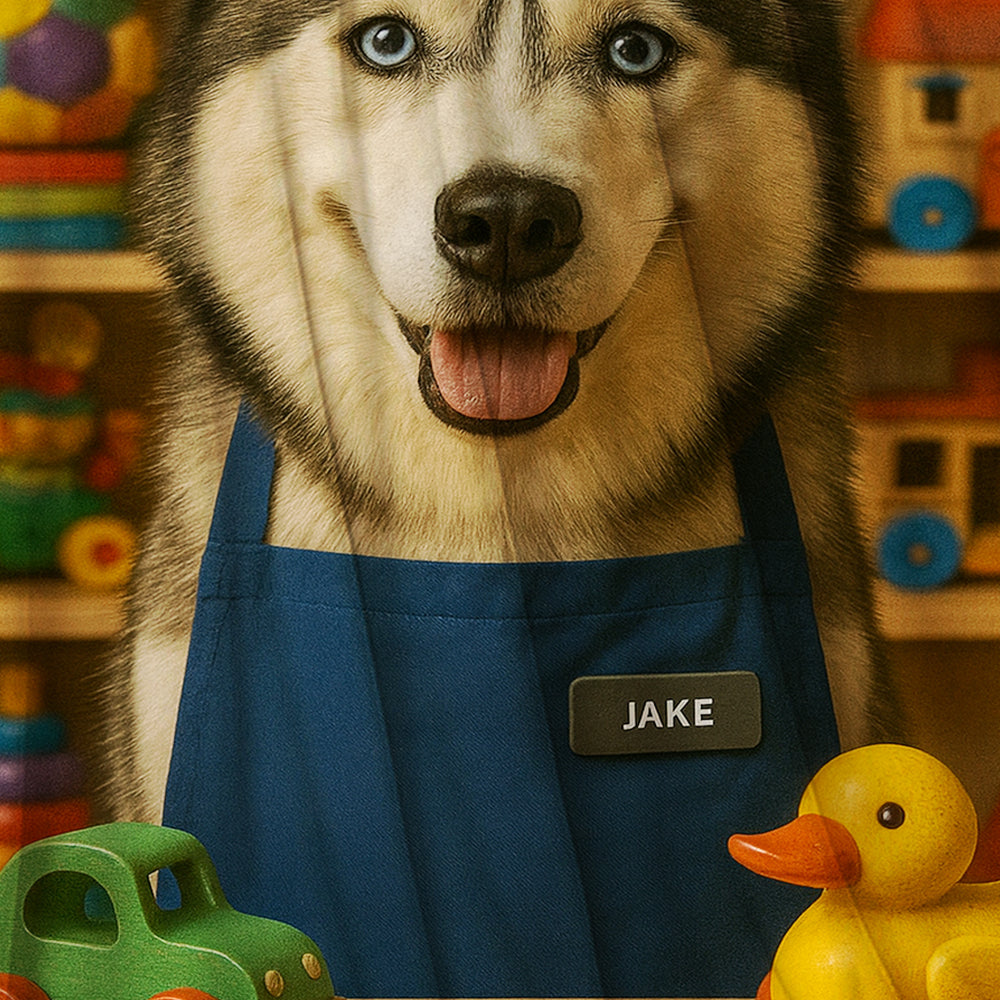 Custom Photo Toy Store Dog BlanketGift For Dog Lovers