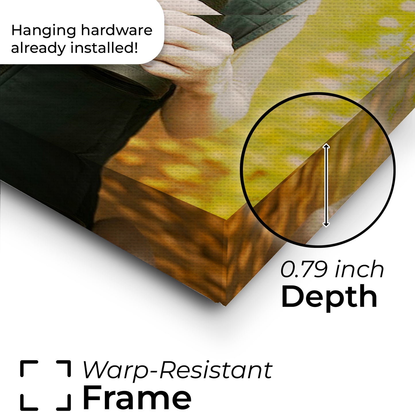 Custom Photo Bird Watching Cat Canvas Gift For Cat Lovers