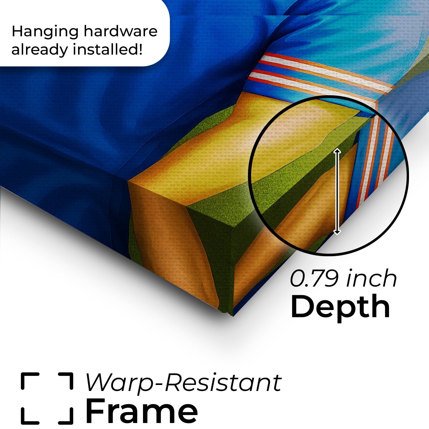 Custom Dog Photo Football Style Canvas _ Gift For Dog Lovers