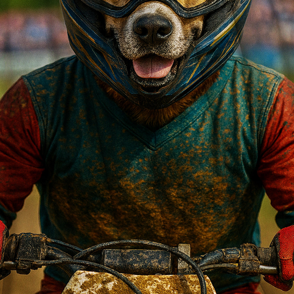 Custom Photo Dirt Bike Dog BlanketGift For Dog Lovers