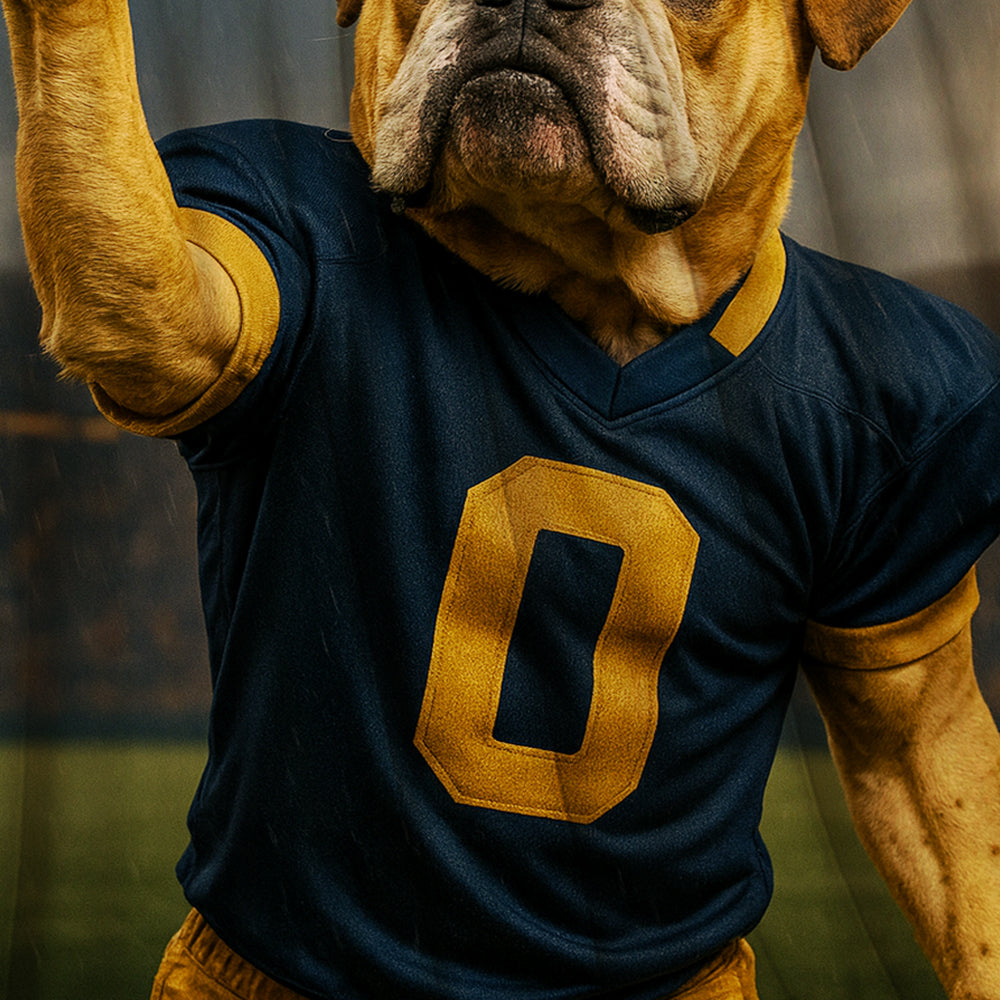 Custom Photo Football Player BlanketGift For Dog Lovers