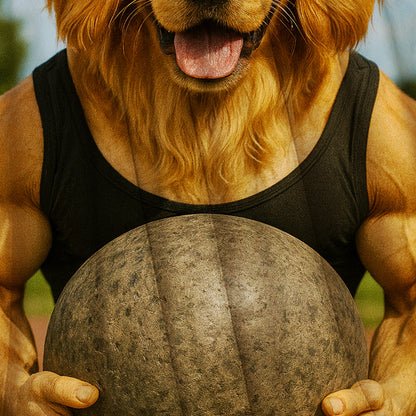 Custom Photo Strongman Dog BlanketGift For Dog Lovers