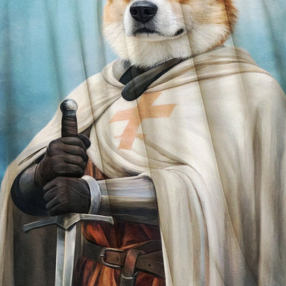 Custom Photo Priest Dog BlanketGift For Dog Lovers