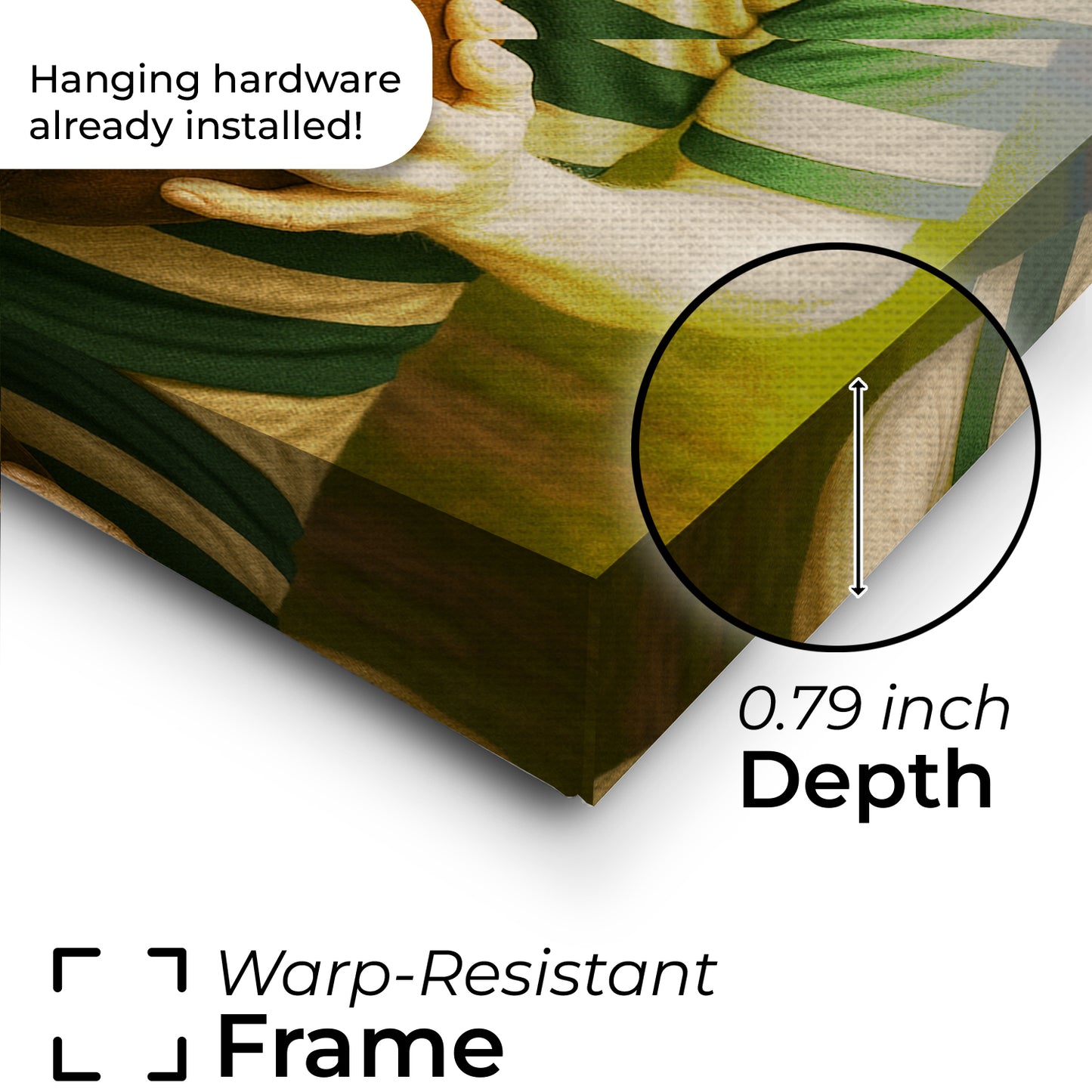 Custom Photo Rugby Player Cat Canvas Gift For Cat Lover