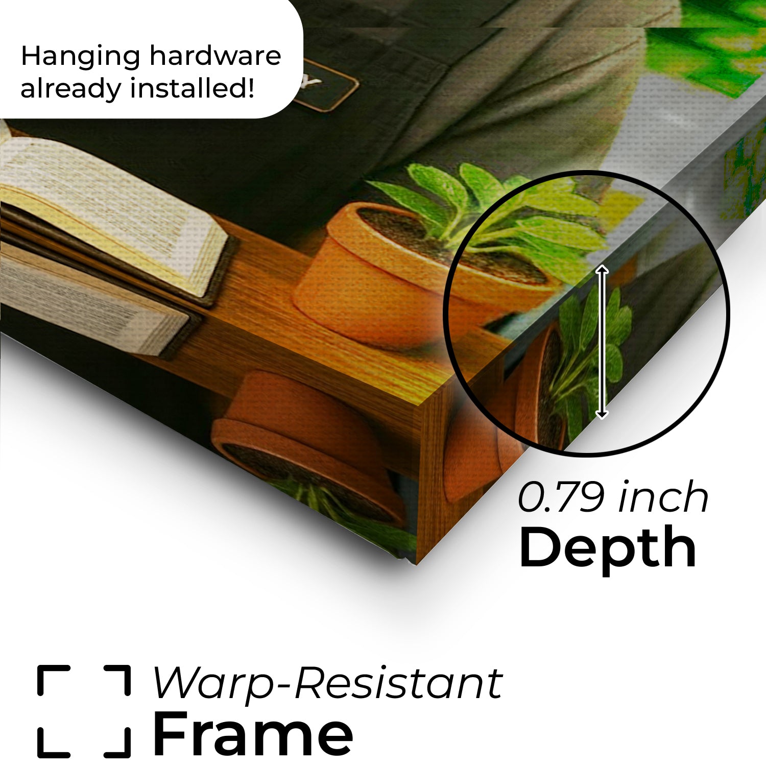 Custom Photo Flower Shop Florist Canvas Canvas Gift For Canvas Lovers