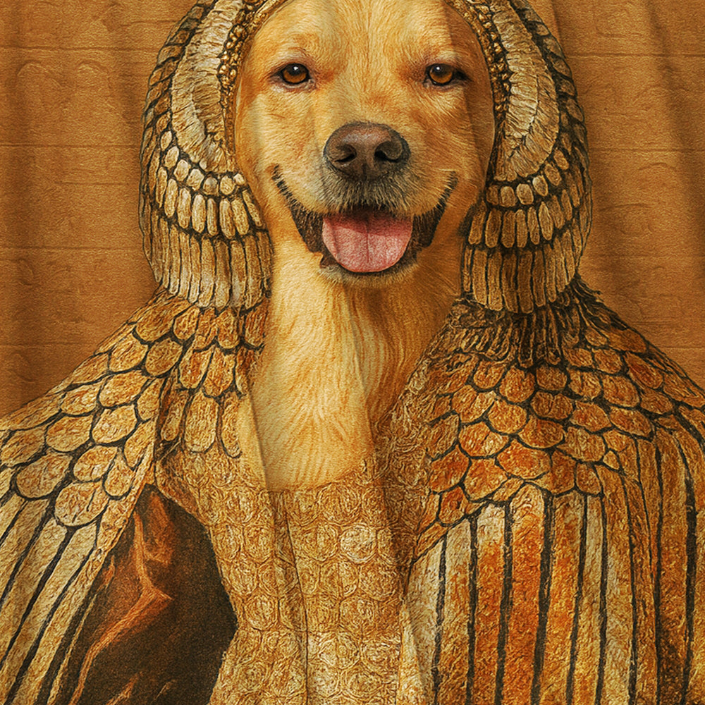 Custom Photo Cleopawtra Dog BlanketGift For Dog Lovers