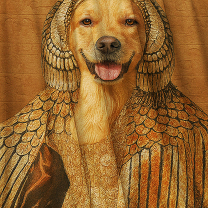 Custom Photo Cleopawtra Dog BlanketGift For Dog Lovers