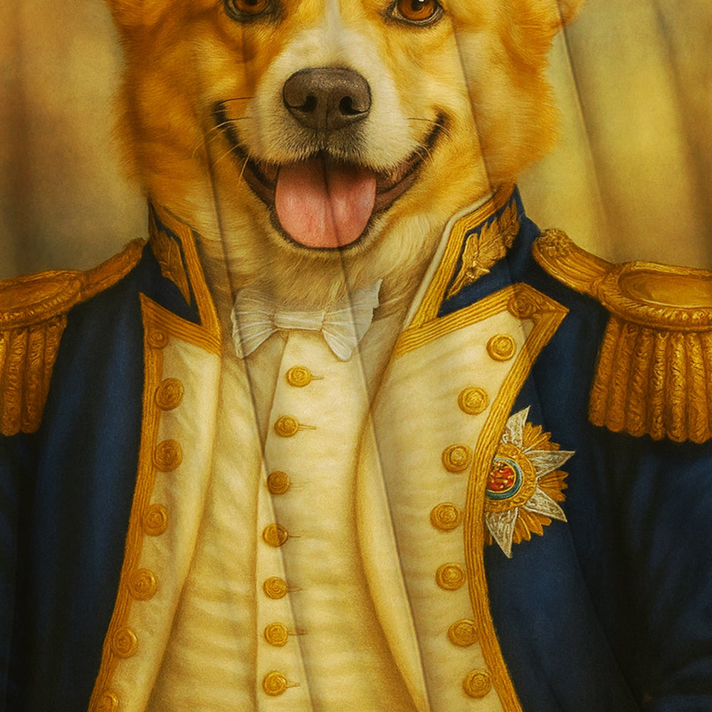 Custom Photo Great Captain Dog BlanketGift For Dog Lovers