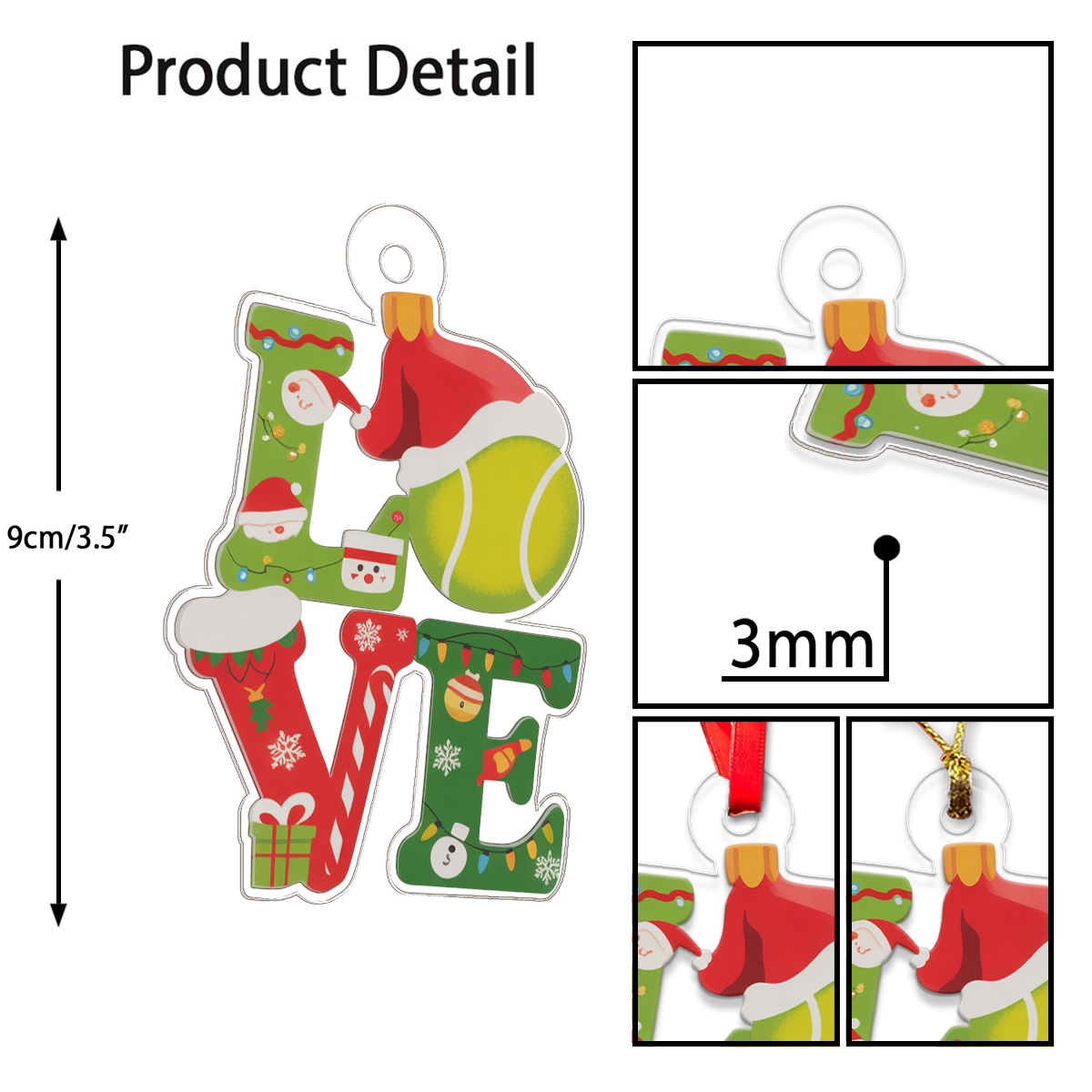 Personalized Tennis Ball Love