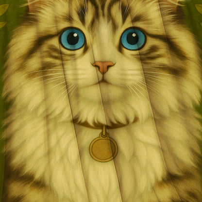 Custom Cat Portraits From Photo From Photo Blanket