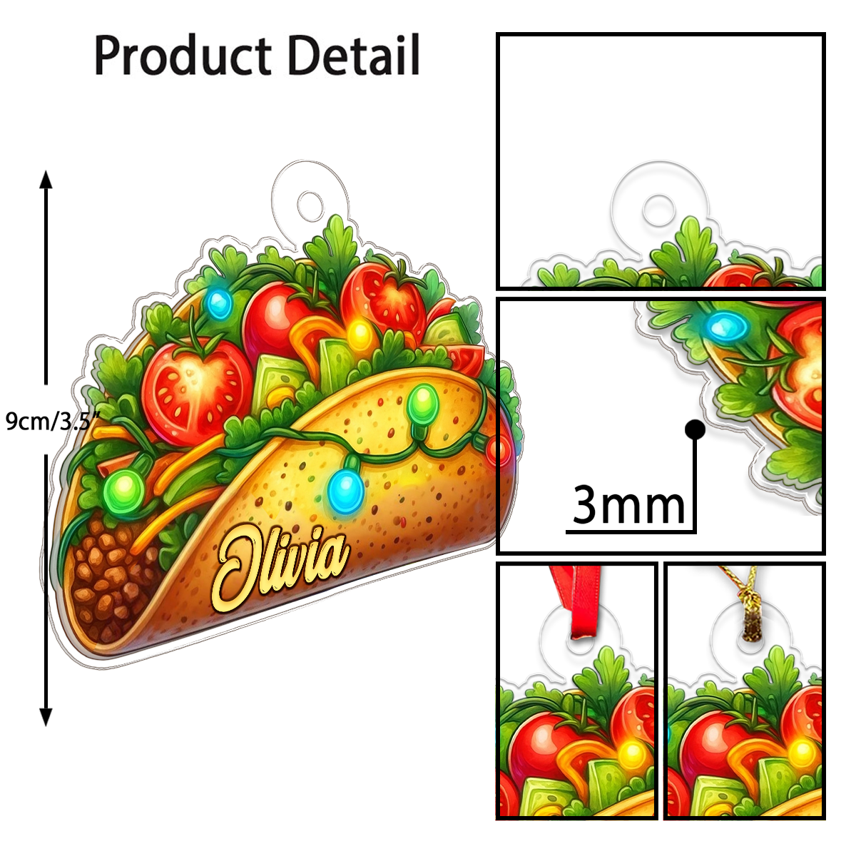 Custom Name Tacos Christmas