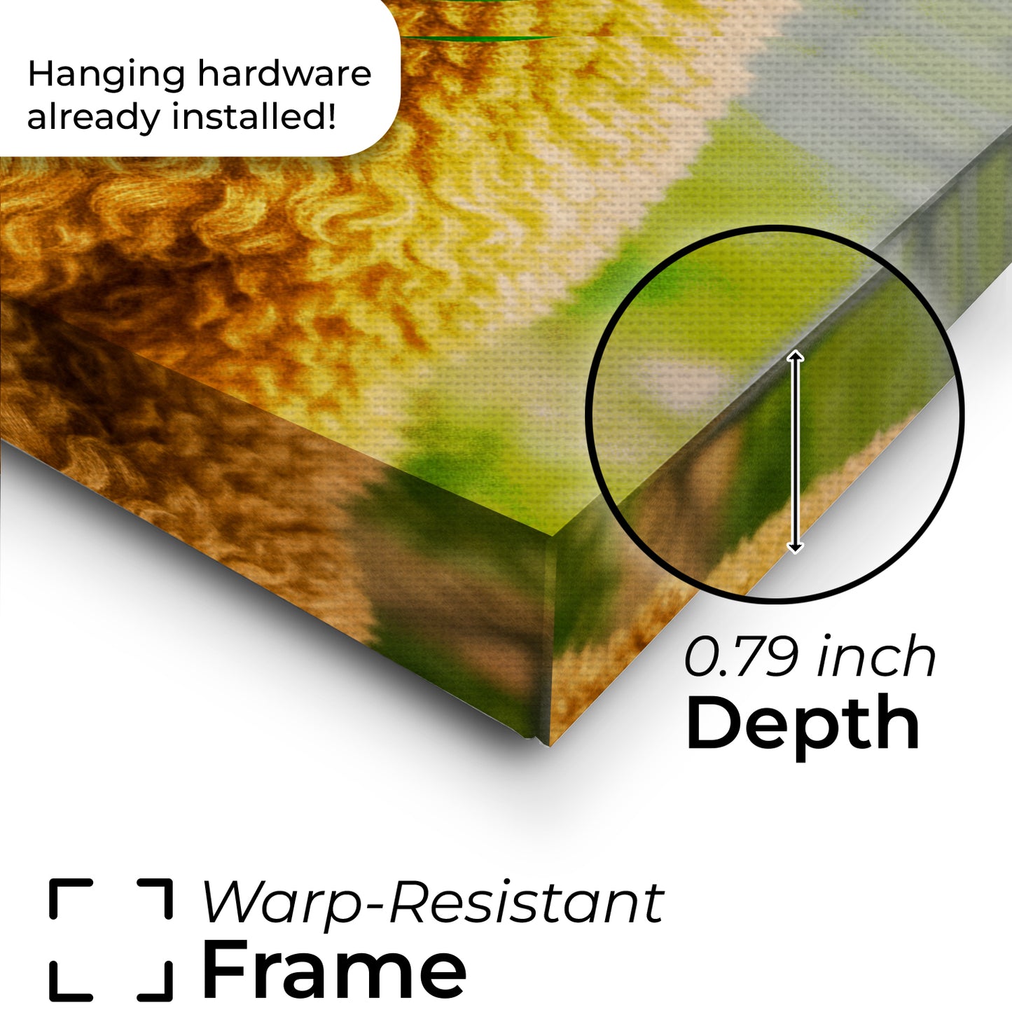 Custom Photo Disc Golf Dog Canvas Gift For Dog Lovers