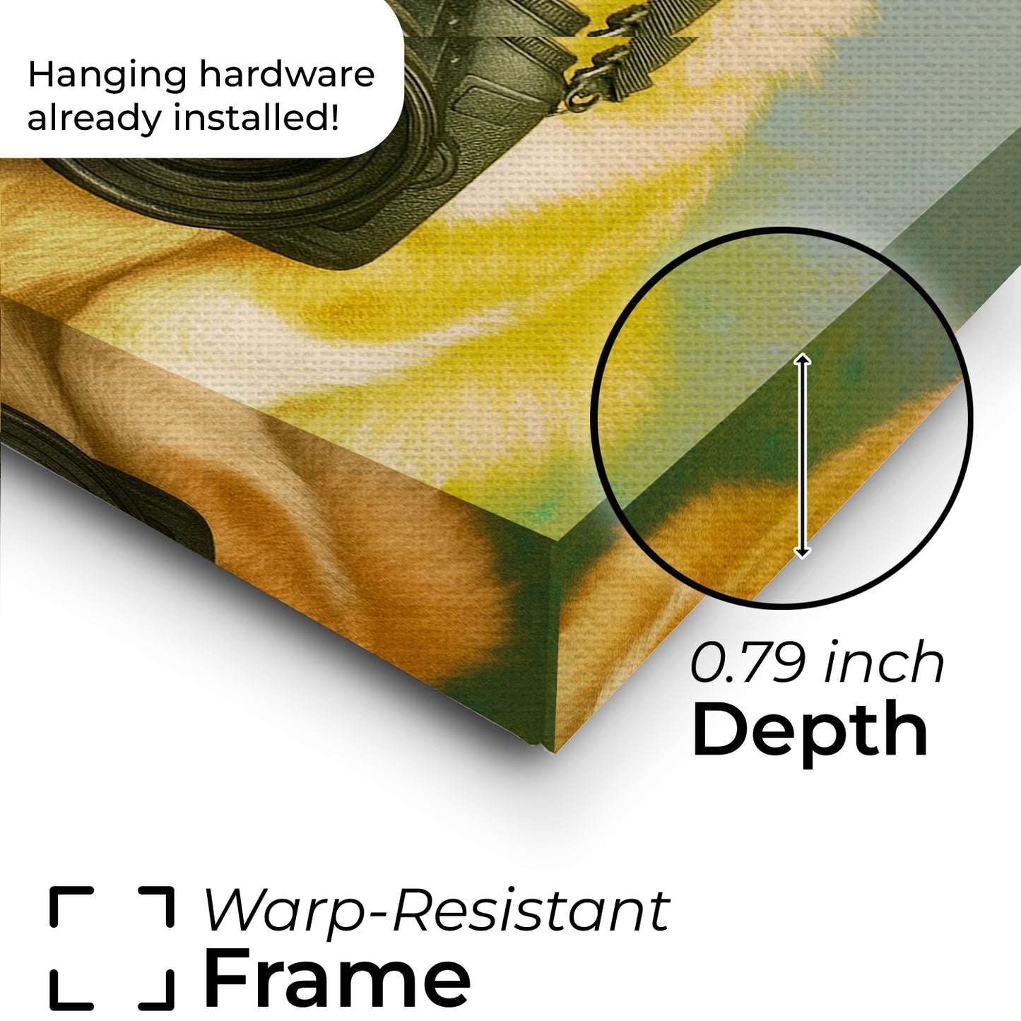 Custom Photo Photographer Dog Canvas Gift For Dog Lovers