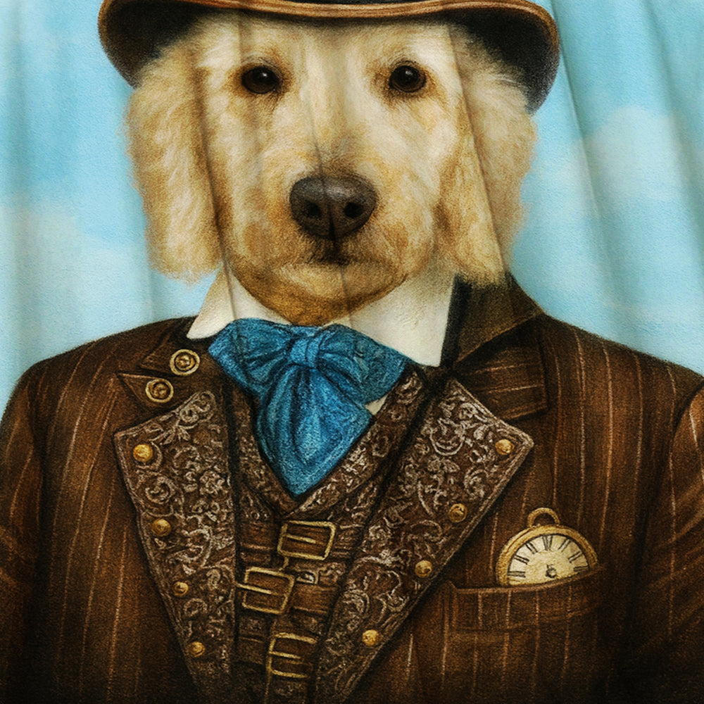 Custom Photo Pilot Dog BlanketGift For Dog Lovers