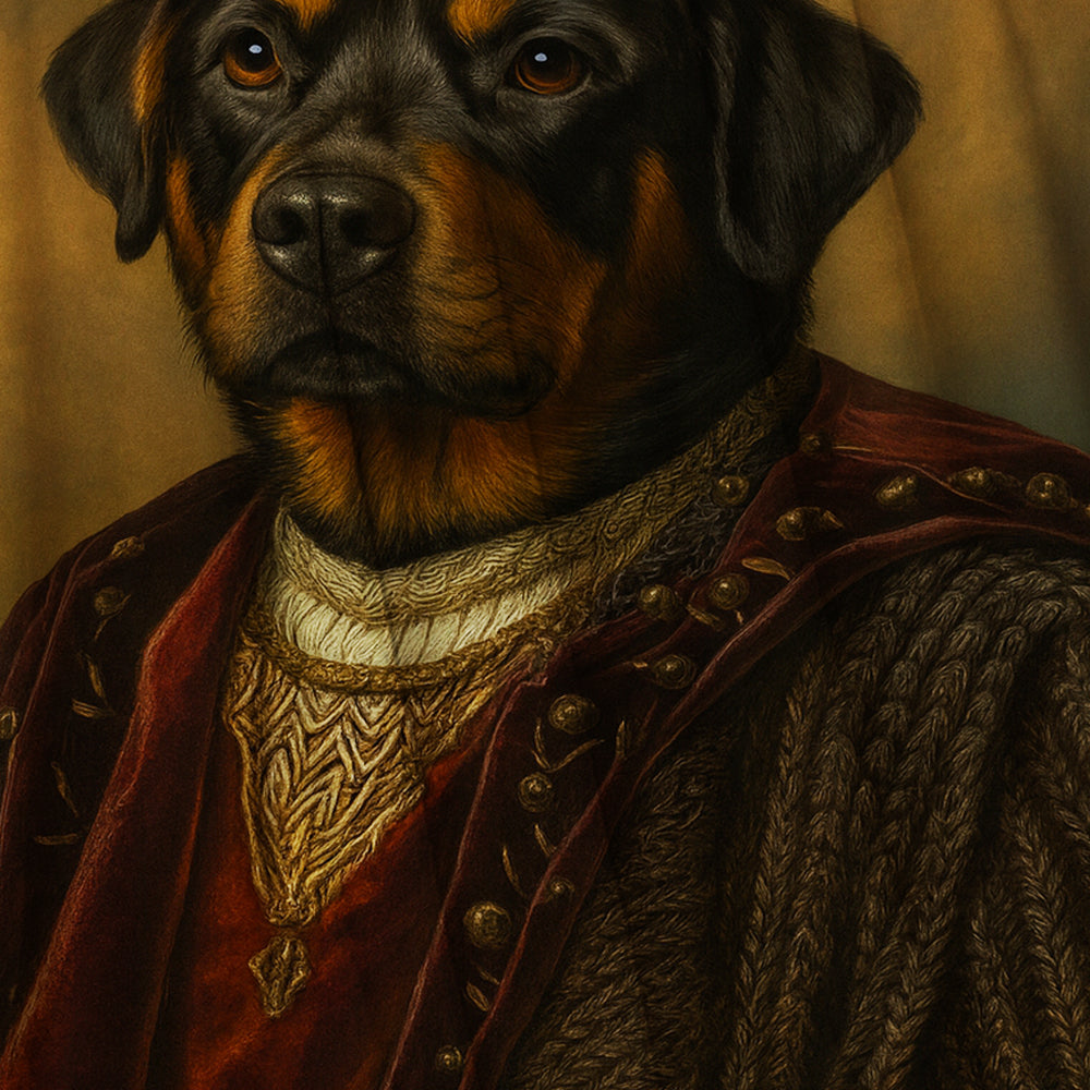 Custom Photo Crown King Dog BlanketGift For Dog Lovers