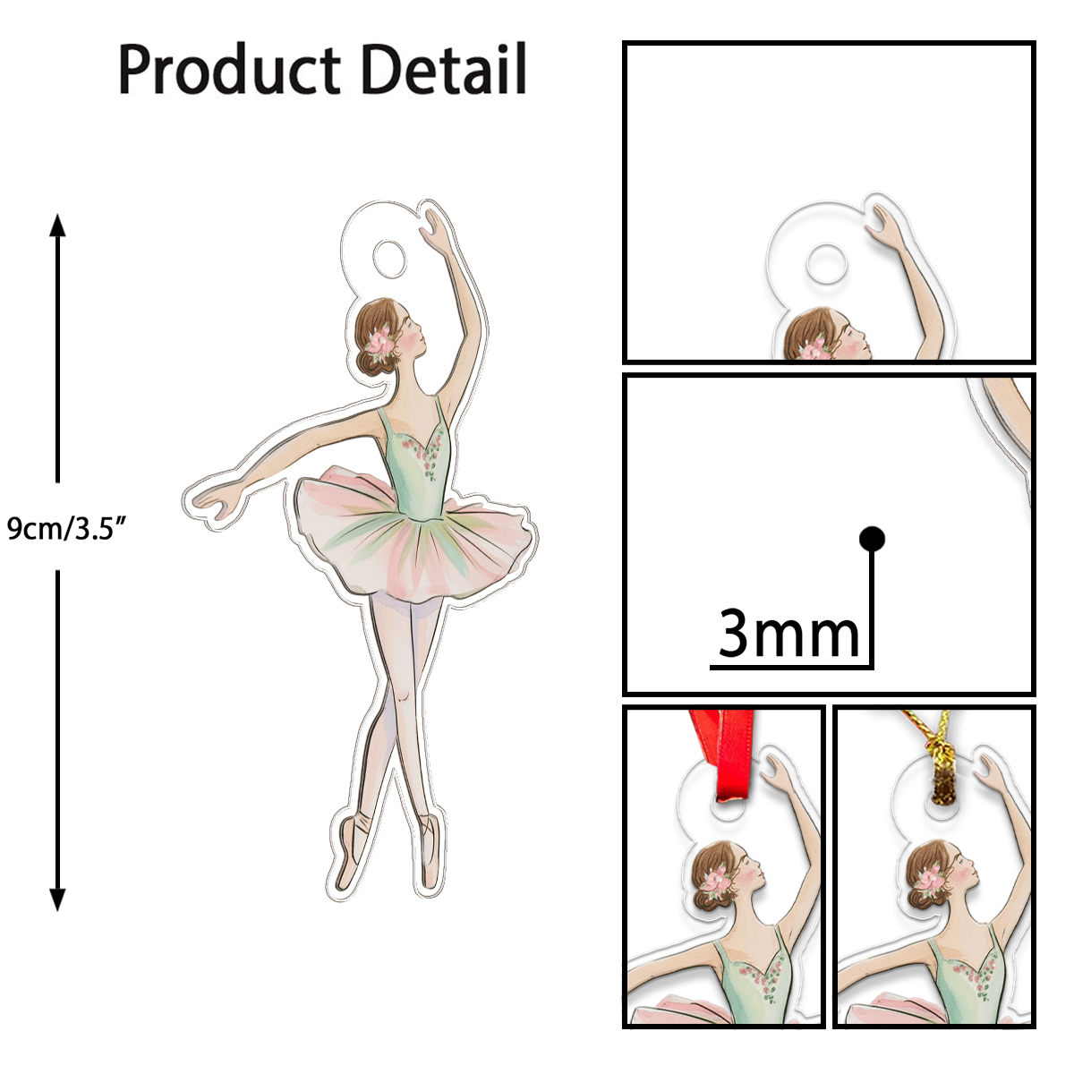 Personalized Name Nutcracker Ballerina