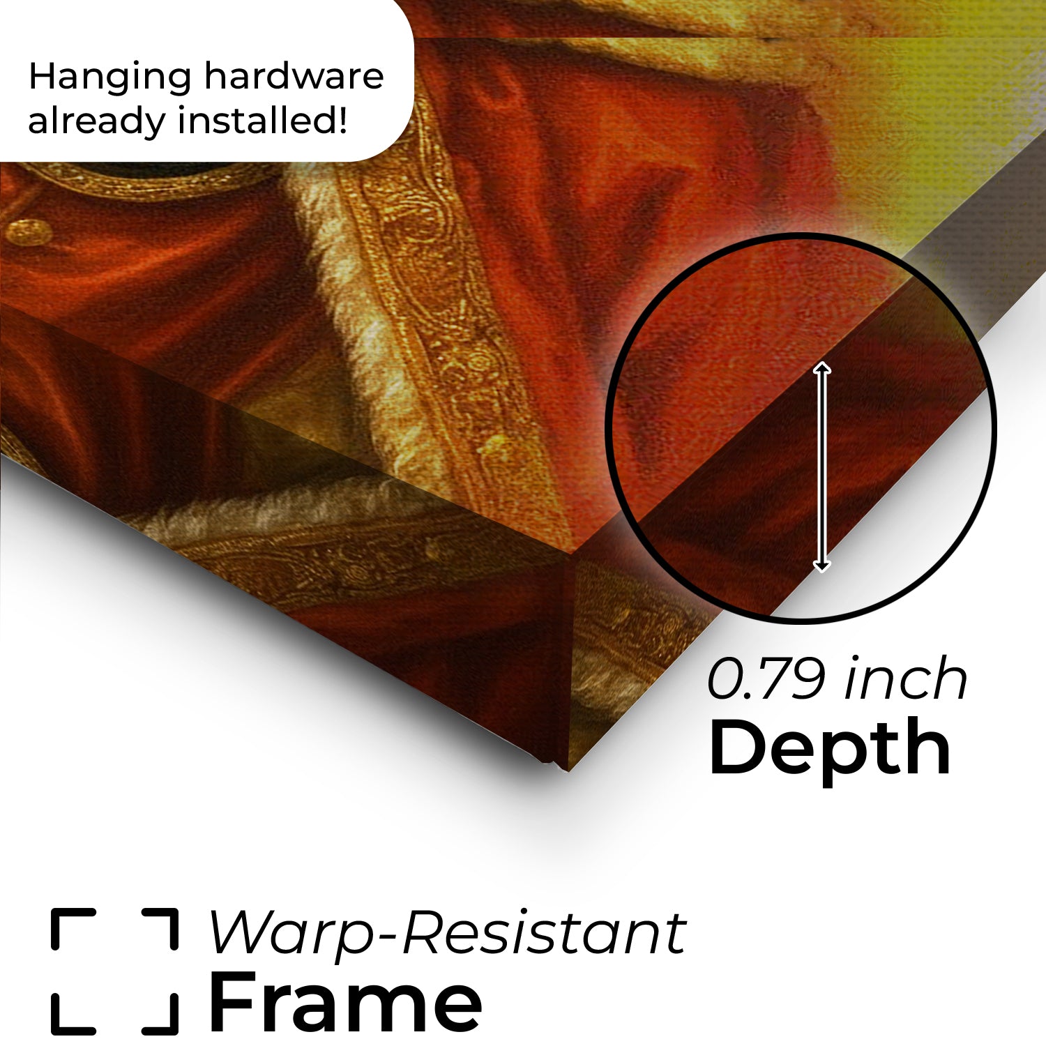 Custom Photo Royal Cat With Crown Canvas Gift For Cat Lovers