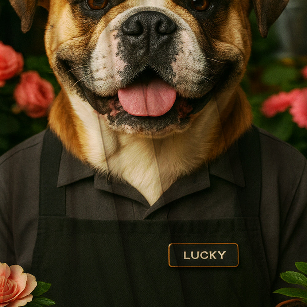 Custom Photo Flower Shop Florist Dog BlanketGift For Dog Lovers