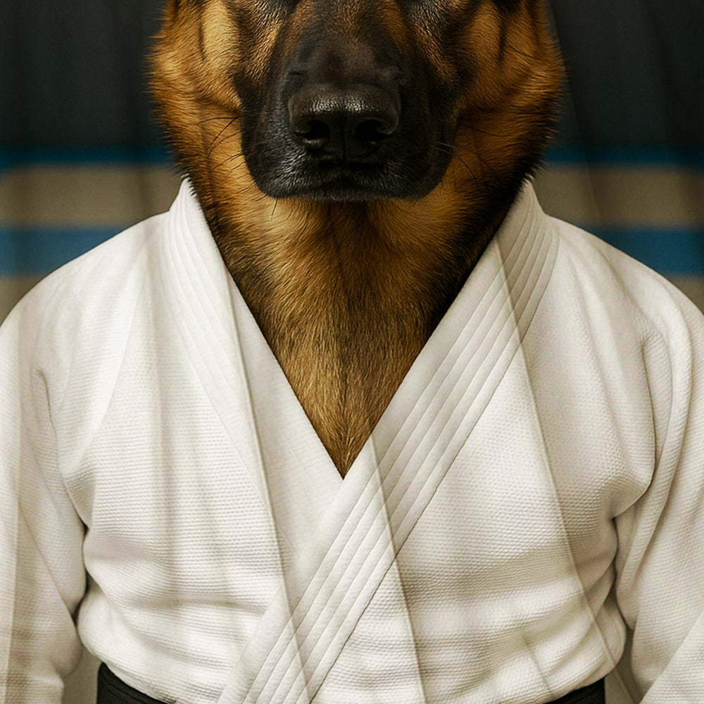 Custom Photo Jiu Jitsu Dog BlanketGift For Dog Lovers