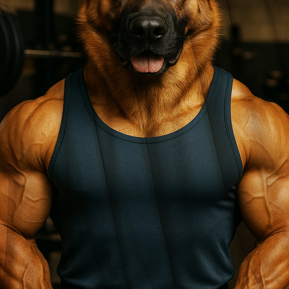 Custom Photo Body Builder Dog BlanketGift For Dog Lovers