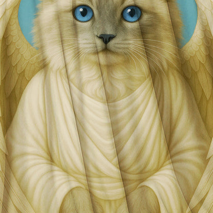 Custom Cat Photo Memorial Blanket _ Memorial Gift For Cat